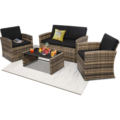 4 Piece Patio Set