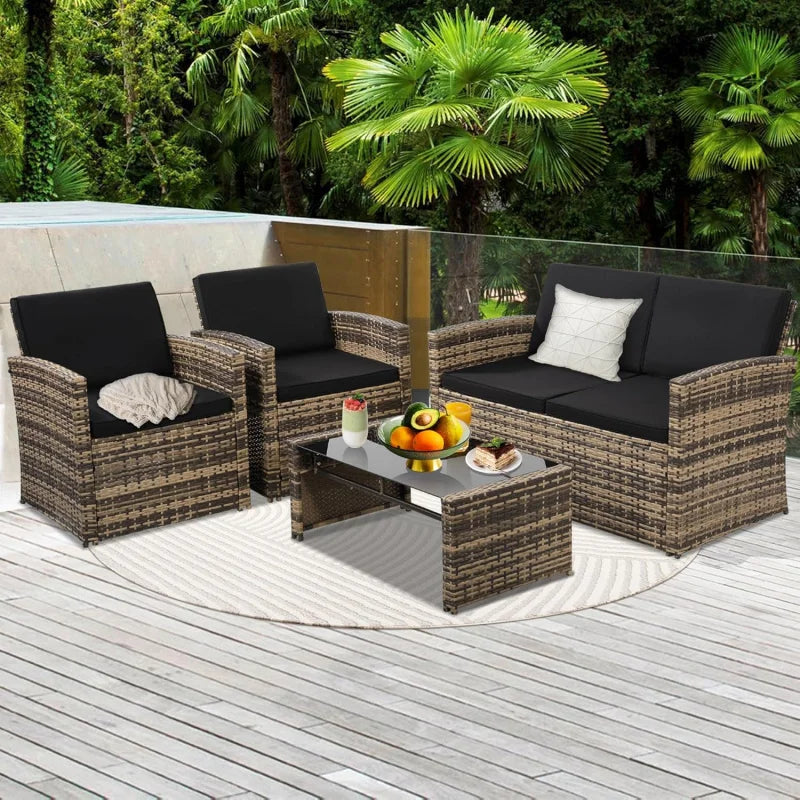 4 Piece Patio Set